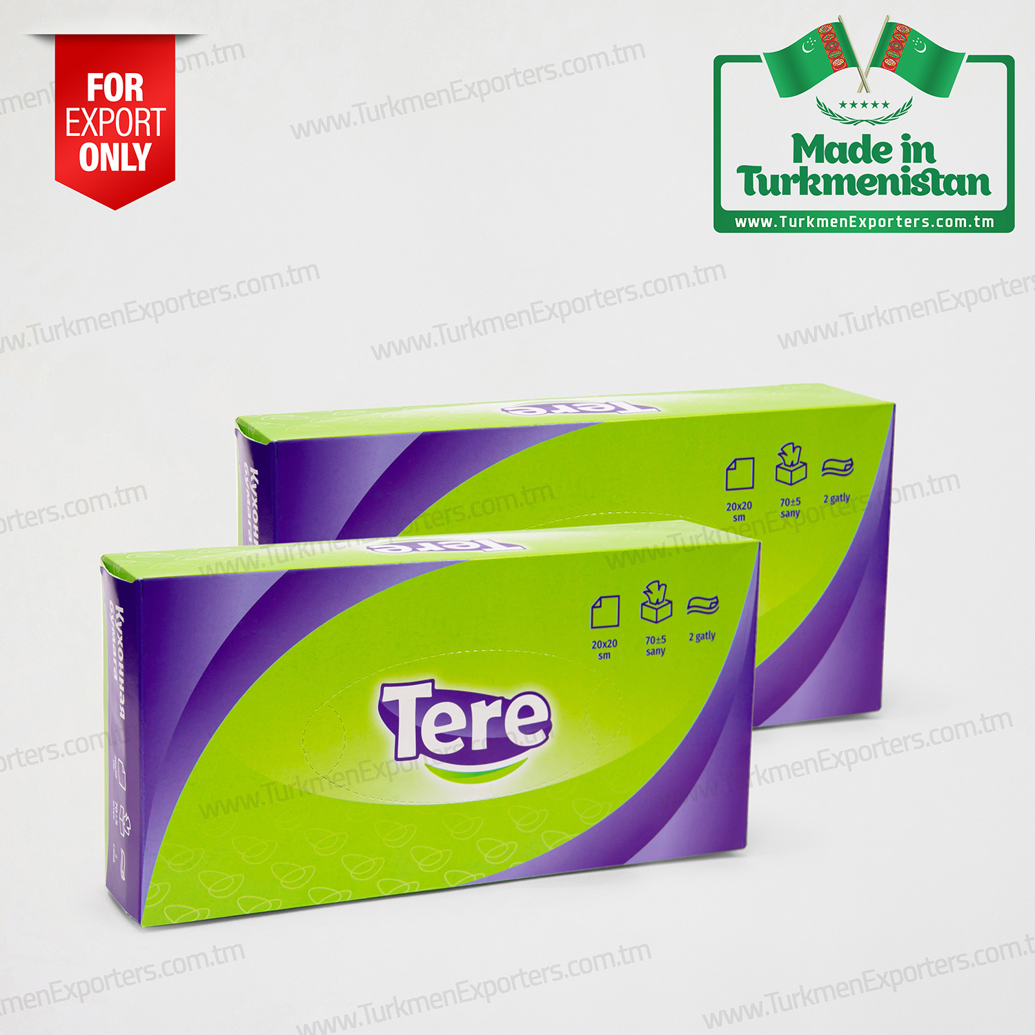 Kutu mendil | Tere kağıt fabrikası