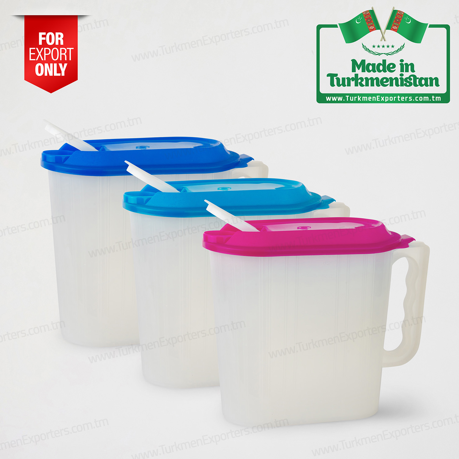 Plastic water jug wholesale from Turkmenistan | Kuwwatly Turkmen individual enterprise
