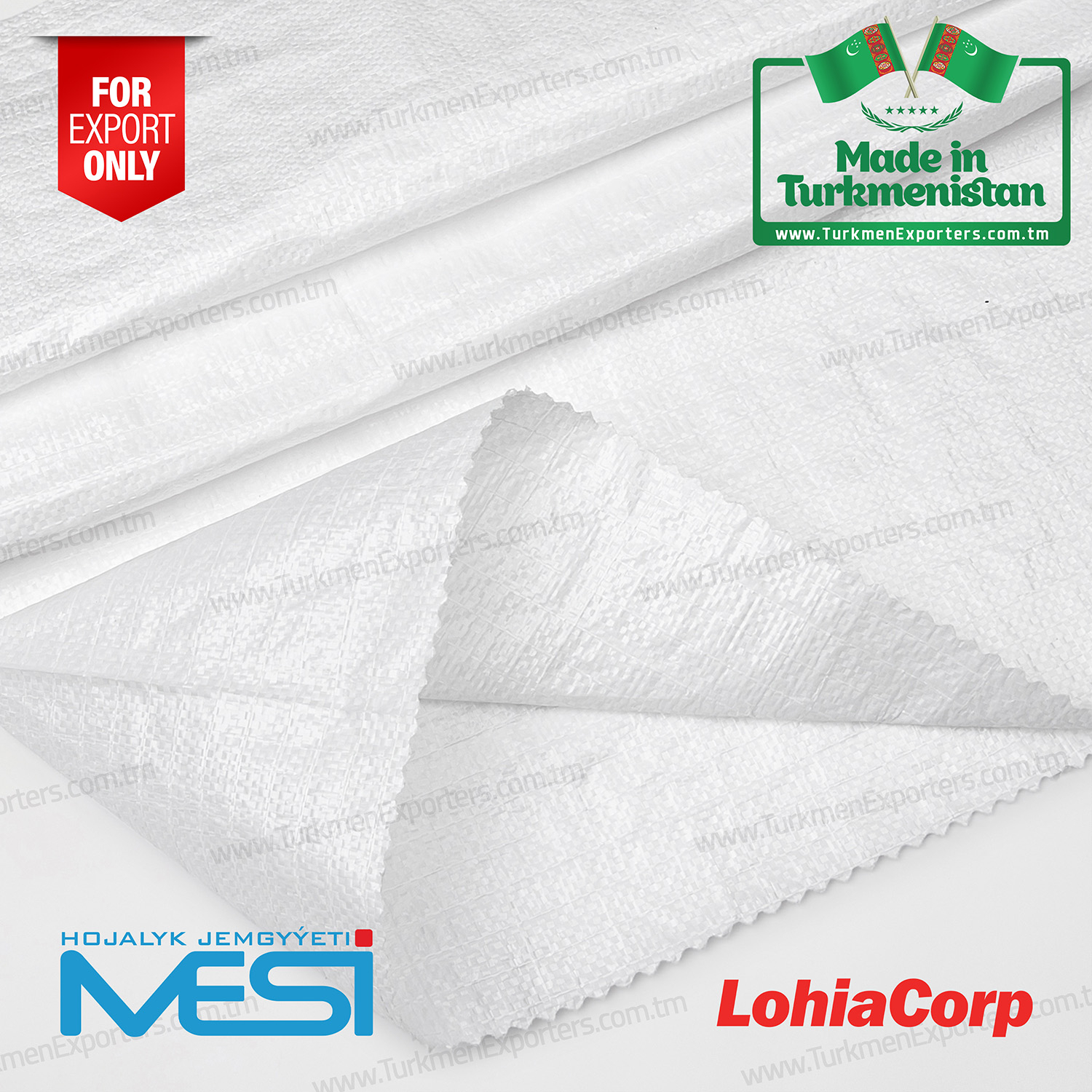 PP woven bags in Turkmenistan wholesale for export | Mesi economic society