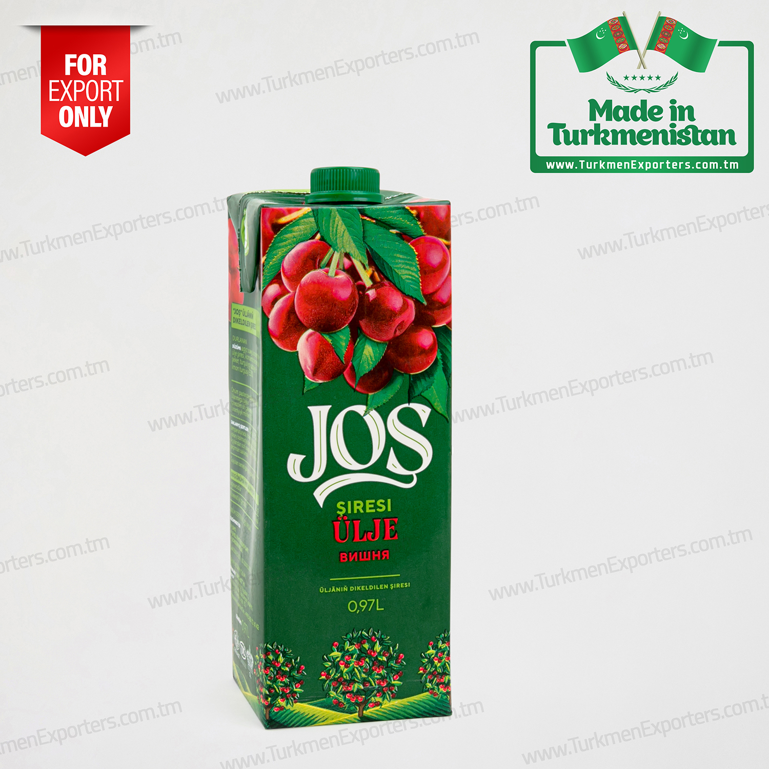 Cherry fruit juice Josh 0.97 Litre | Parahat individual enterprise